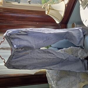 Lg Geoffrey Beene gingham blue sleep pants.  No defects or stains